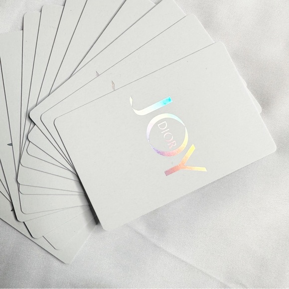 ♠️ Dior Joy Limited Edition Playing Cards Holographic Luxury Spades New Pick 1 - Picture 8 of 8